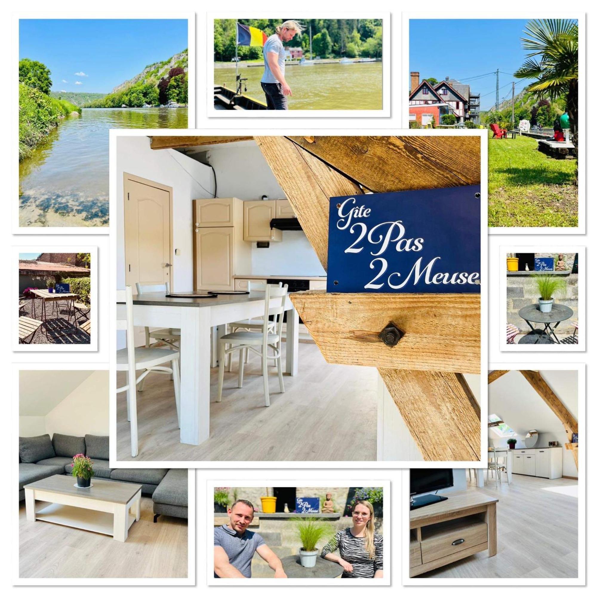 2Pas2Meuse Apartman Waulsort Kültér fotó